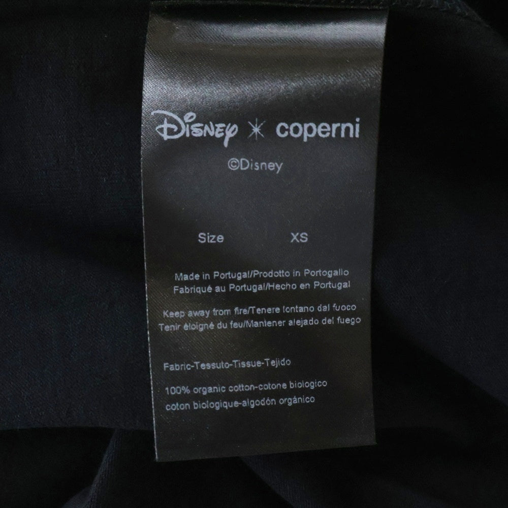 NO BRAND(ノーブランド) 25SS COPERNI×DISNEY COLLECTOR BOXY TEE DJS03F5028C ×ディズニー プリント半袖Tシャツ ブラック