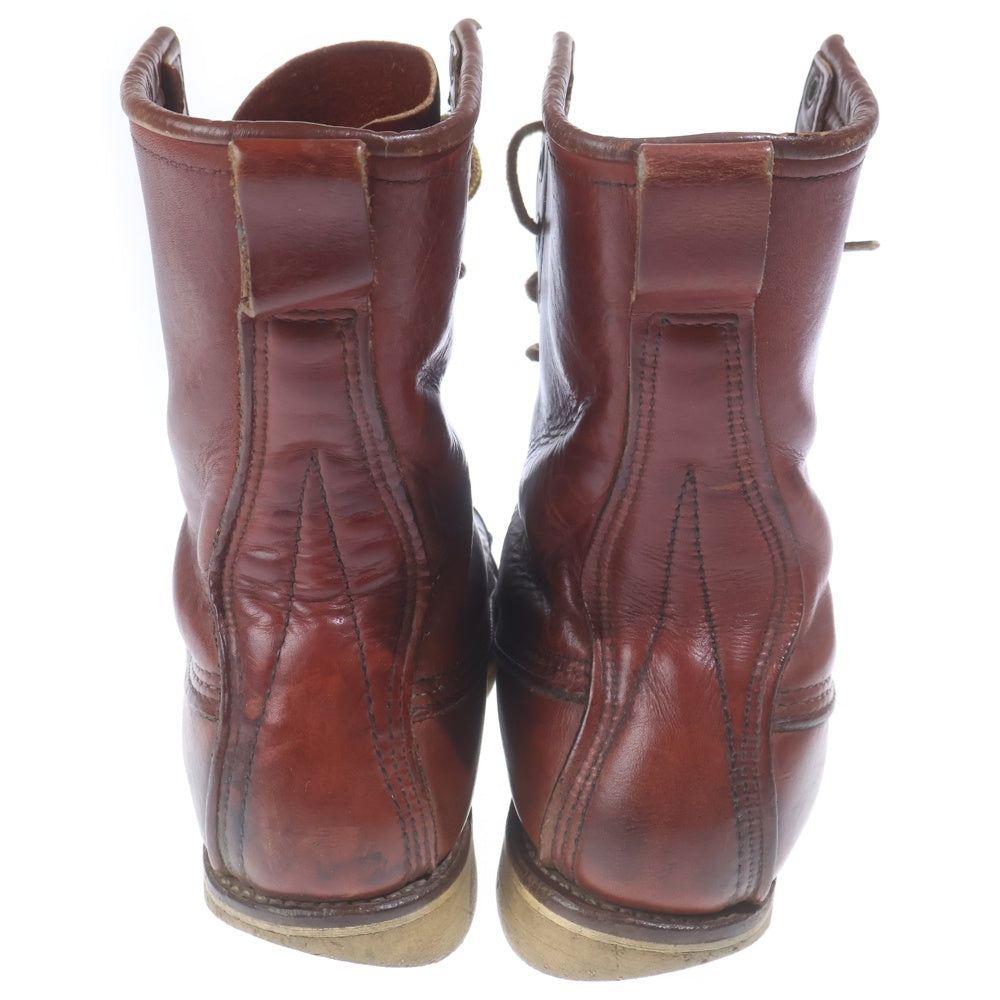 RED WING(レッド ウイング) 80S VINTAGE IRISH SETTER BOOTS ヴィンテージ 犬タグ アイリッシュセッター ハイカット エンジニア ブーツ ブラウン