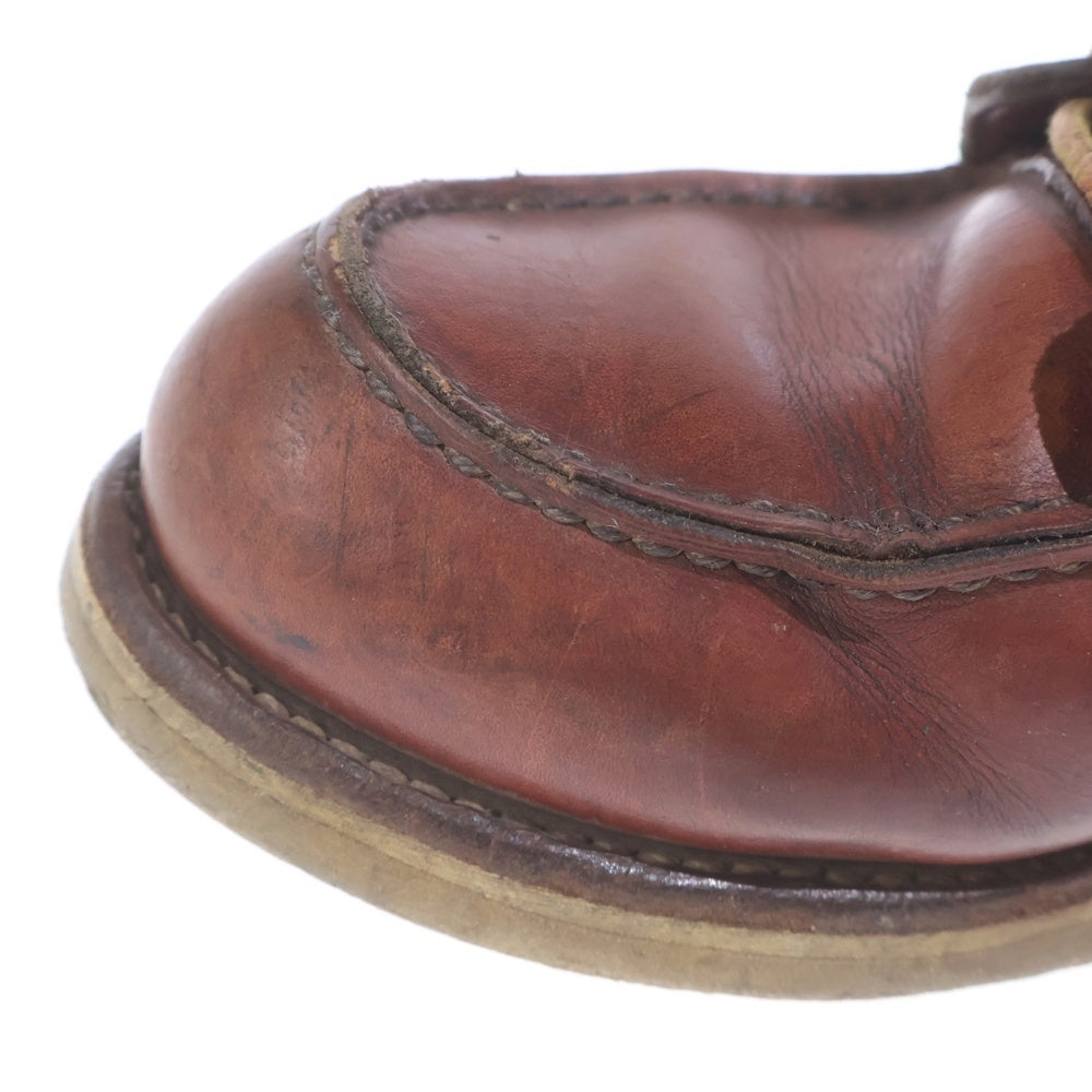 RED WING(レッド ウイング) 80S VINTAGE IRISH SETTER BOOTS ヴィンテージ 犬タグ アイリッシュセッター ハイカット エンジニア ブーツ ブラウン