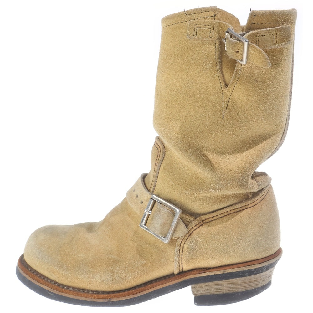 RED WING(レッド ウイング) ENGINEER BOOTS エンジニア ブーツ スチールトゥ ベージュ 8268