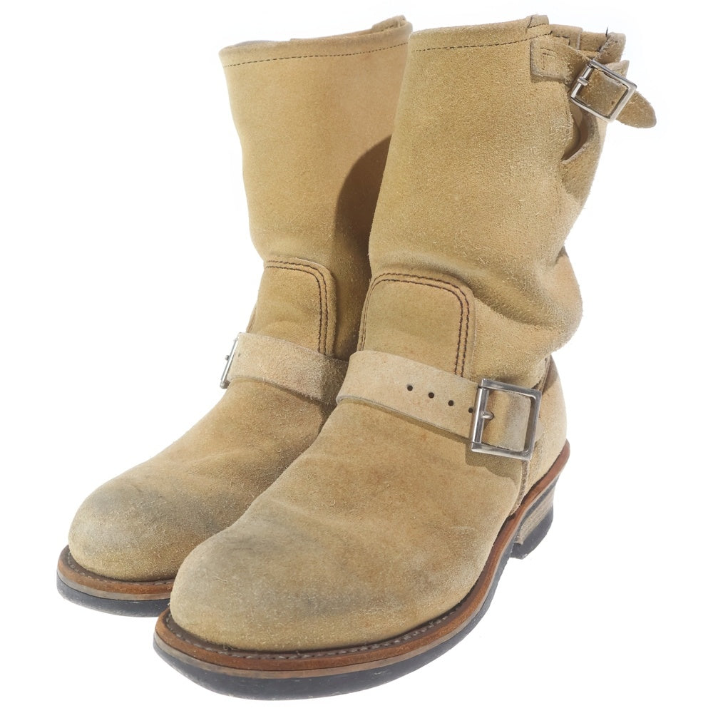 RED WING(レッド ウイング) ENGINEER BOOTS エンジニア ブーツ スチールトゥ ベージュ 8268