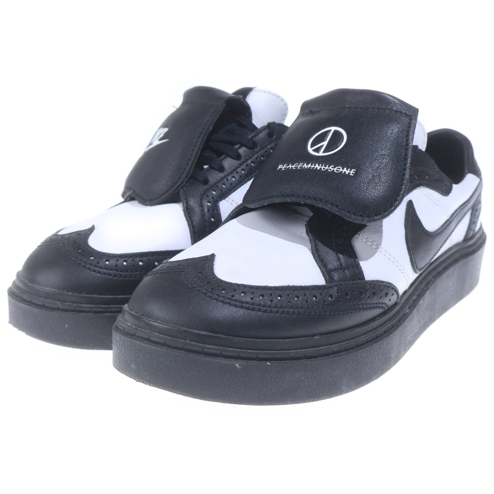 NIKE(ナイキ) × PEACEMINUSONE ピースマイナスワン Kwondo 1 G-DRAGON クウォンド1 ローカット スニーカー ジードラゴン ブラック/ホワイト US7/25cm DH2482-101