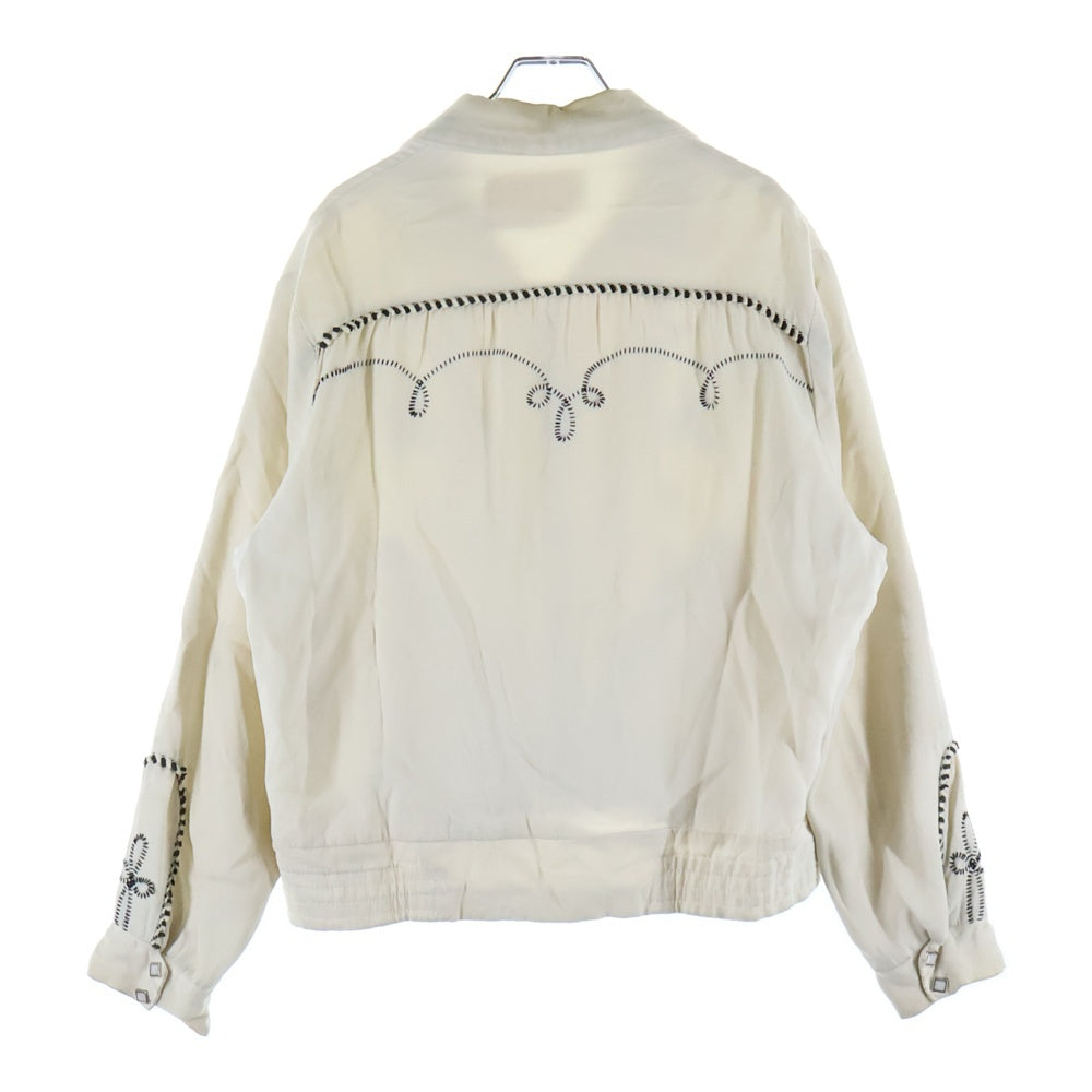 VINTAGE(ヴィンテージ) 50S MAC MURRAY (マクマリー) RAYON WESTERN JACKET レーヨン ウェスタン ジャケット ホワイト