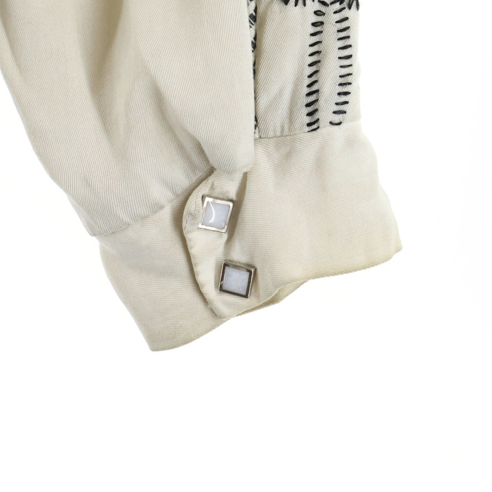 VINTAGE(ヴィンテージ) 50S MAC MURRAY (マクマリー) RAYON WESTERN JACKET レーヨン ウェスタン ジャケット ホワイト