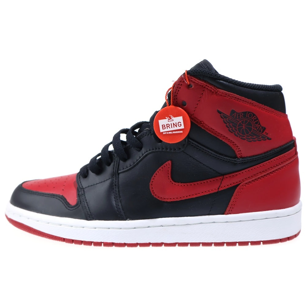 NIKE(ナイキ) Air Jordan 1 Retro High OG Bred 2013 エアジョーダン1 レトロ ハイカットスニーカー オージー ブレッド 2013 レッド/ブラック 555088-023
