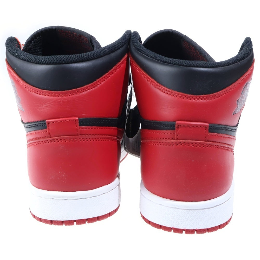 NIKE(ナイキ) Air Jordan 1 Retro High OG Bred 2013 エアジョーダン1 レトロ ハイカットスニーカー オージー ブレッド 2013 レッド/ブラック 555088-023