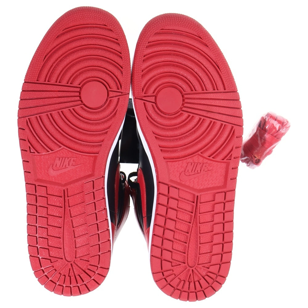 NIKE(ナイキ) Air Jordan 1 Retro High OG Bred 2013 エアジョーダン1 レトロ ハイカットスニーカー オージー ブレッド 2013 レッド/ブラック 555088-023