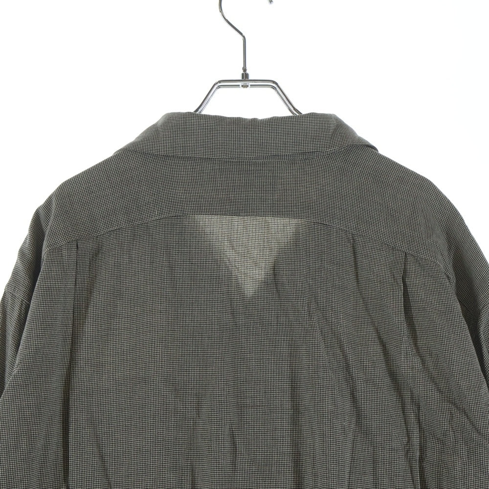 POLO RALPH LAUREN(ポロラルフローレン) STEWARD RAYON L/S SHIRT スチュワード レーヨン 千鳥格子 フラップポケット シャツ ベージュ/ブラック