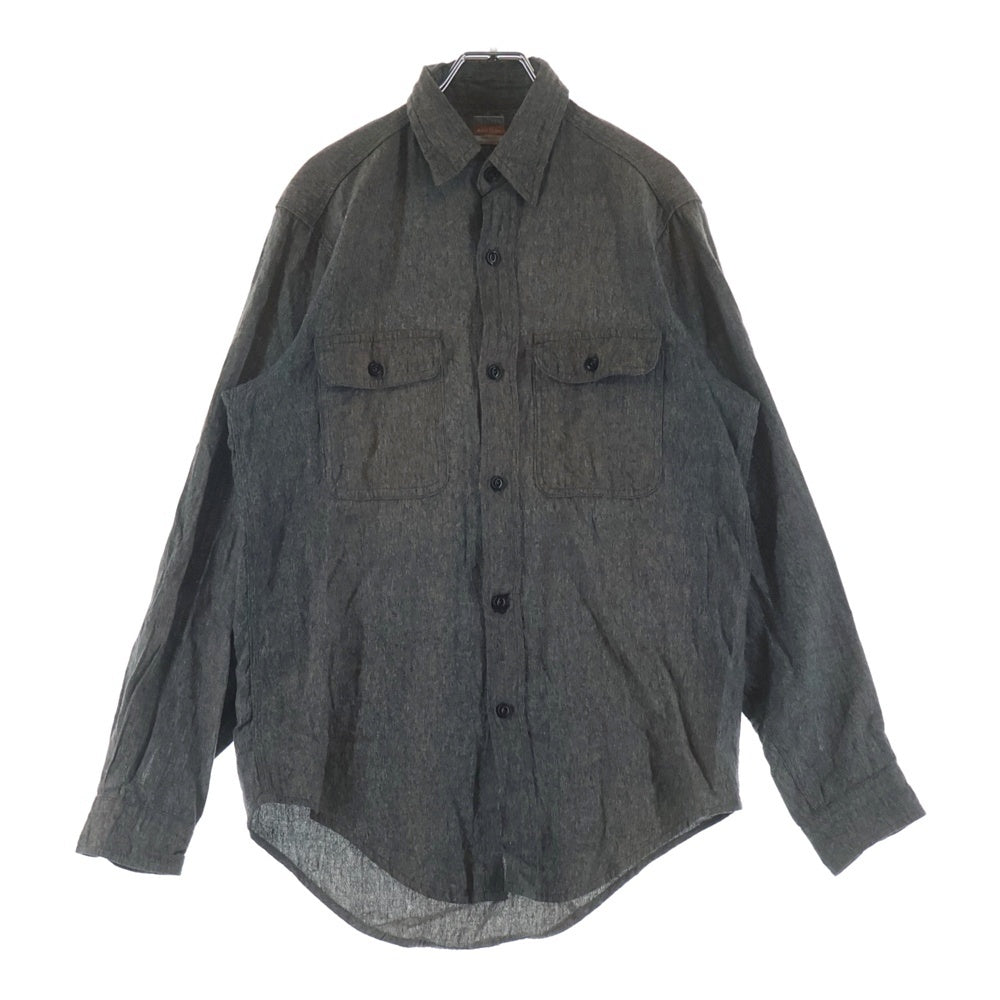 VINTAGE(ヴィンテージ) 50s BIG MAC PENNEY'S (ビッグマック ぺニーズ) BLACK CHAMBRAY SHIRT ダブルネーム シャンブレーシャツ ブラック