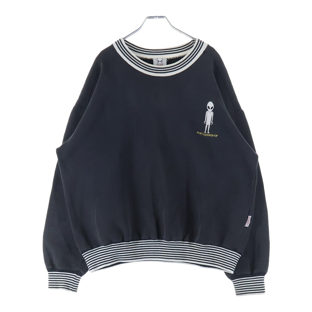 ALIEN WORKSHOP(エイリアン ワークショップ) RIB LINE SWEAT リブライン スウェット ブラック