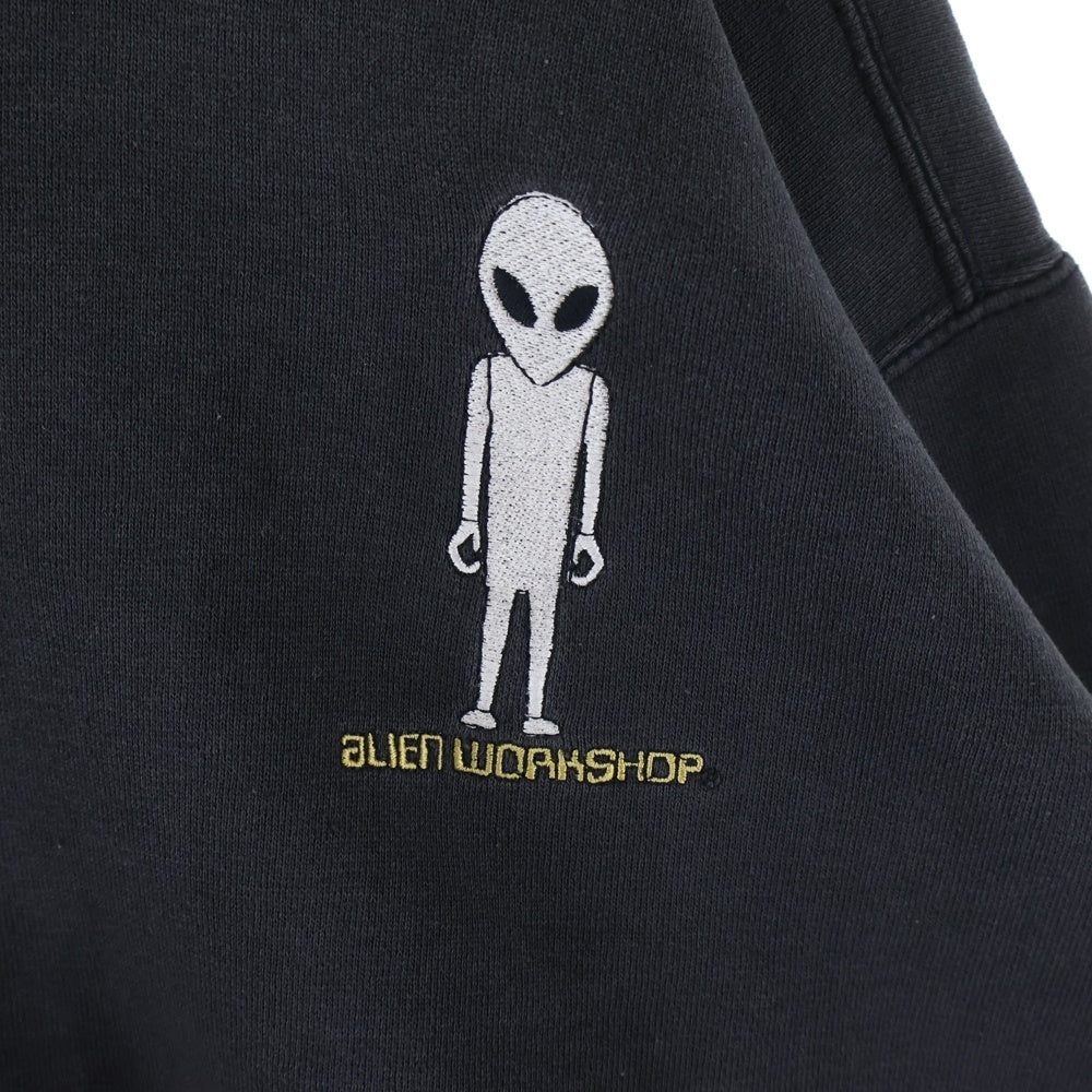 ALIEN WORKSHOP(エイリアン ワークショップ) RIB LINE SWEAT リブライン スウェット ブラック