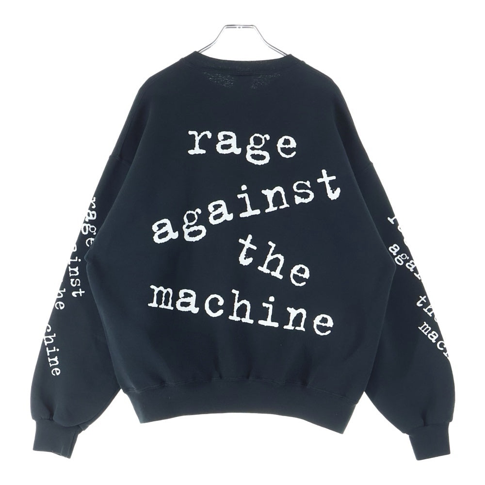VINTAGE(ヴィンテージ) RAGE AGAINST THE MACHIN SWEAT BOOTLEG レイジ アゲインスト ザ マシーン ブートレグ スウェット ブラック