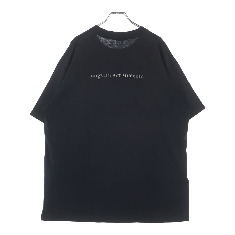 STUSSY(ステューシー) 90S OLD GOT ART? LAGUNA ART MUSEUM 紺タグ ゴット アート 半袖Tシャツ ブラック