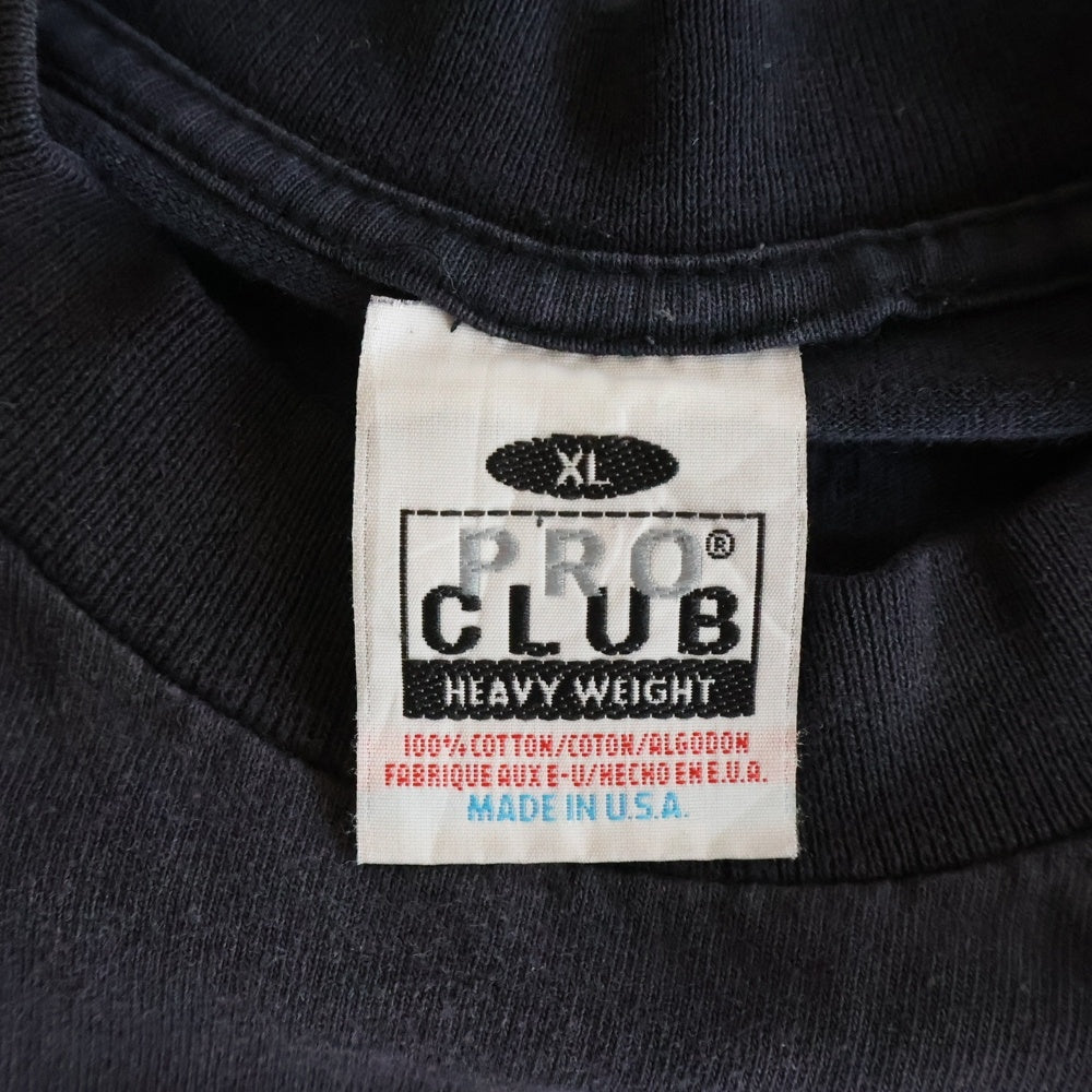 VINTAGE(ヴィンテージ) 90S BERSERK GUTS PRINT PRO CLUB BODY TEE ベルセルク ガッツ プロクラブボディ 半袖カットソーTシャツ ブラック