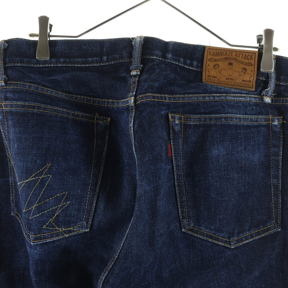 NO BRAND(ノーブランド) KAMIKAZE ATTACK DENIM PANTS カミカゼアタック デニムパンツ インディゴ