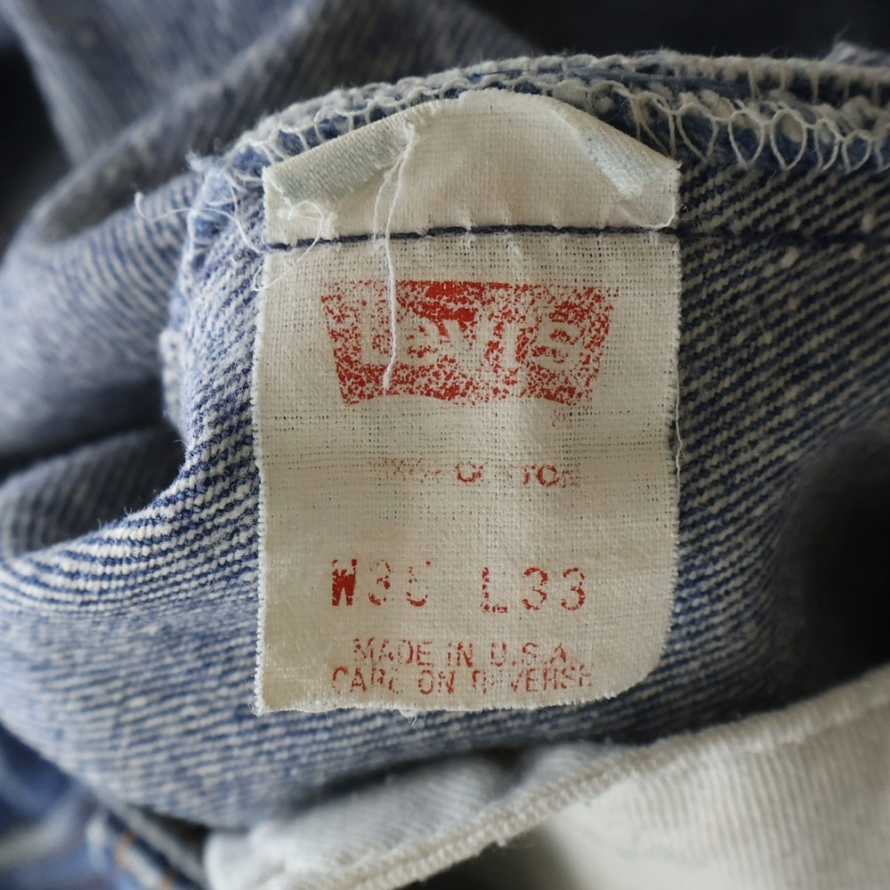 Levi's(リーバイス) 80-90S 501XX ボタン裏刻印522 USA製 デニムパンツ インディゴ
