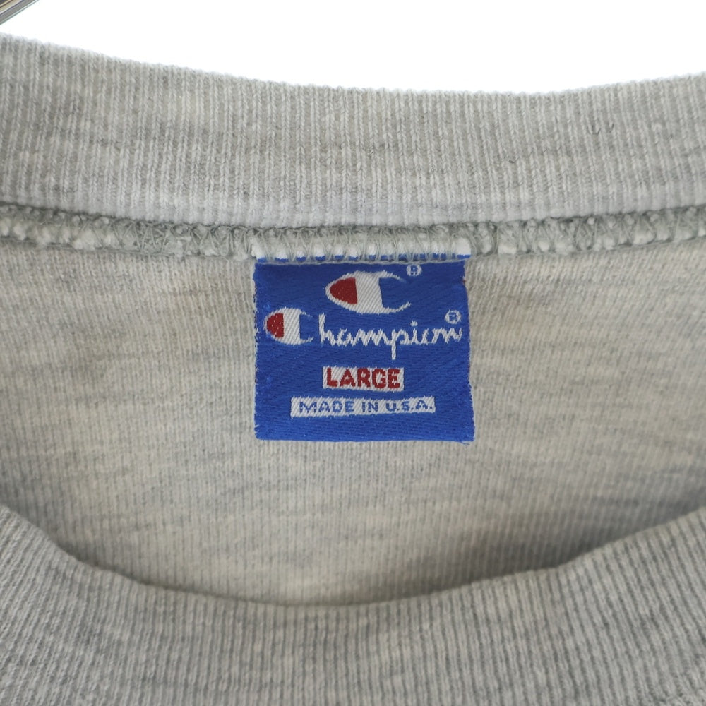 CHAMPION(チャンピオン) 80S DOUBLE FACE UMD ダブルフェイス 青タグ スウェット グレー
