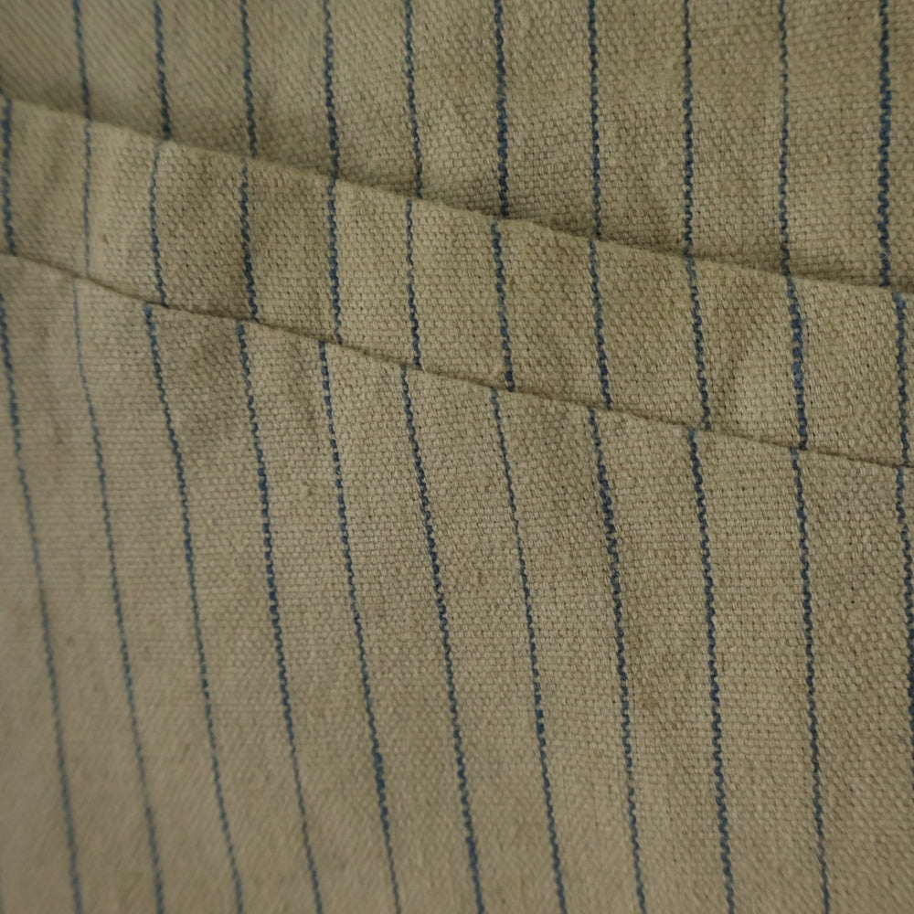 MISTER FREEDOM(ミスターフリーダム) STRIPE HACENDADO WAISTCOAT ストライプ ベスト ベージュ/ネイビー SC12783N/A