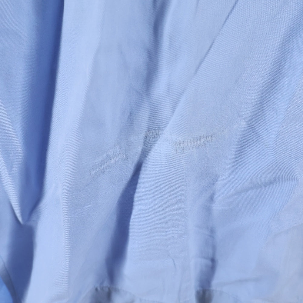 POLO RALPH LAUREN(ポロラルフローレン) CALDWELL SILK COTTON OPEN COLOR S/S SHIRT シルク コットン オープンカラー 開襟 半袖シャツ ブルー