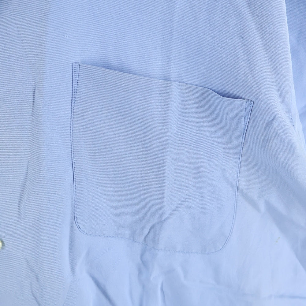 POLO RALPH LAUREN(ポロラルフローレン) CALDWELL SILK COTTON OPEN COLOR S/S SHIRT シルク コットン オープンカラー 開襟 半袖シャツ ブルー