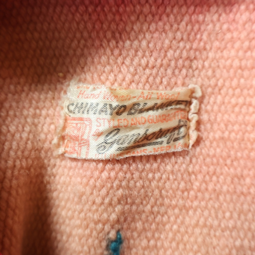 VINTAGE(ヴィンテージ) 40-50S Ganscraft CHIMAYO JACKET チマヨジャケット ホワイト/レッド
