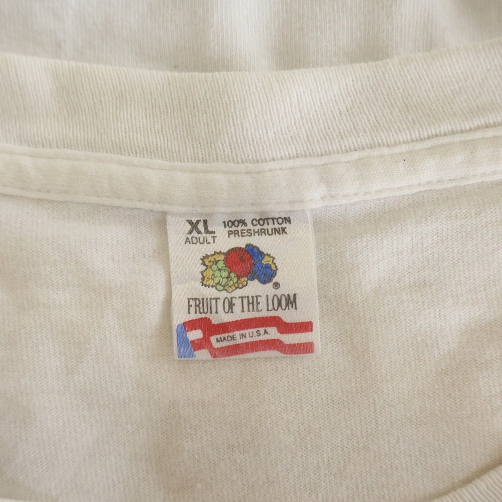 VINTAGE(ヴィンテージ) 90S BEAR POOH SPAGHETTI PULL 94 くまのプーさん 半袖Tシャツ カットソー ホワイト
