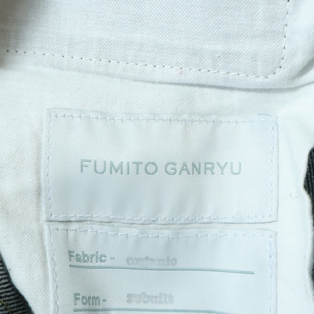FUMITO GANRYU(フミトガンリュウ) 5 POCKET DENIM SARROUEL PANTS デニム サルエルパンツ インディゴ FU4-PA-02
