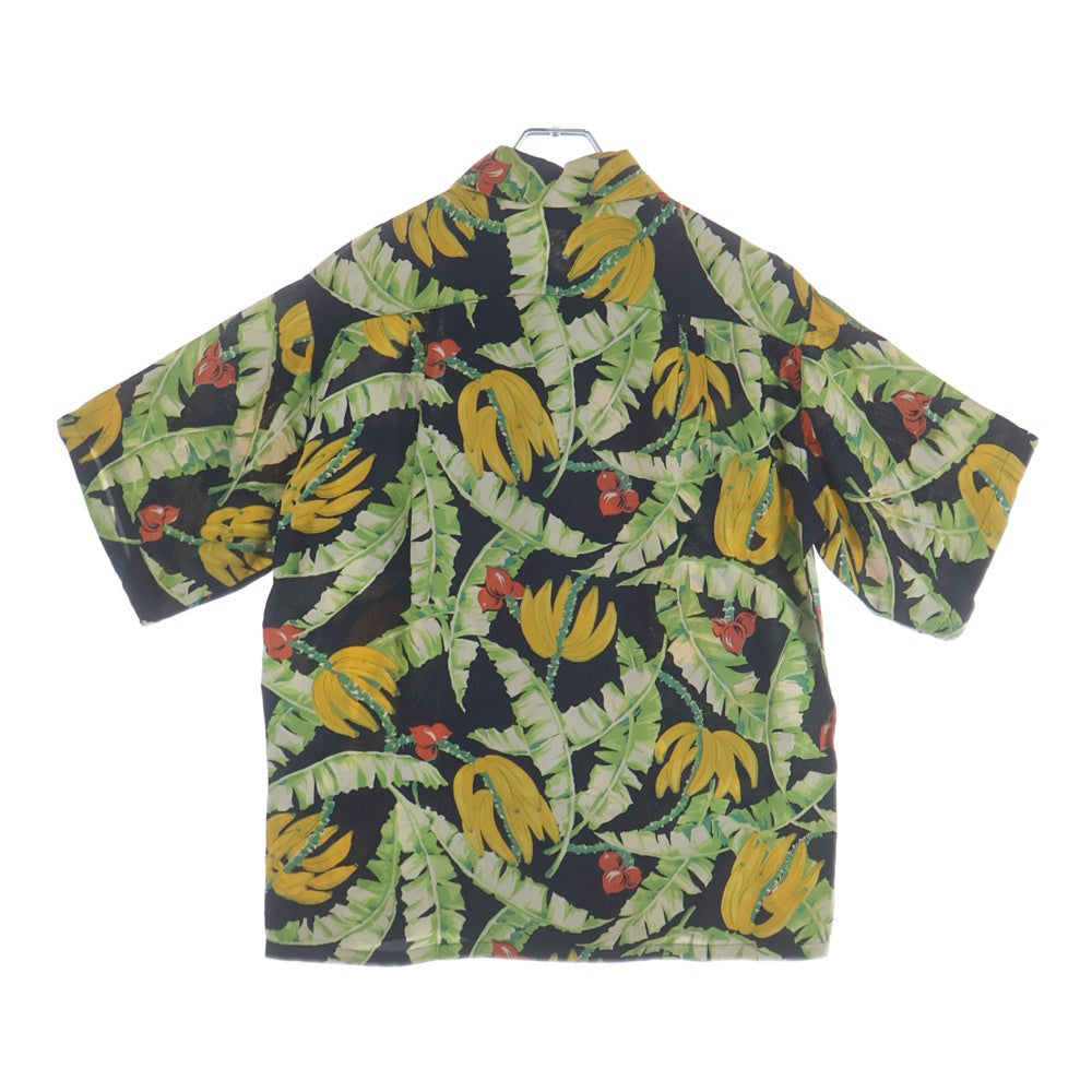 VINTAGE(ヴィンテージ) 50S MALIHINI BANANA LEAF ALOHA SHIRT バナナリーフ 半袖アロハシャツ マルチカラー