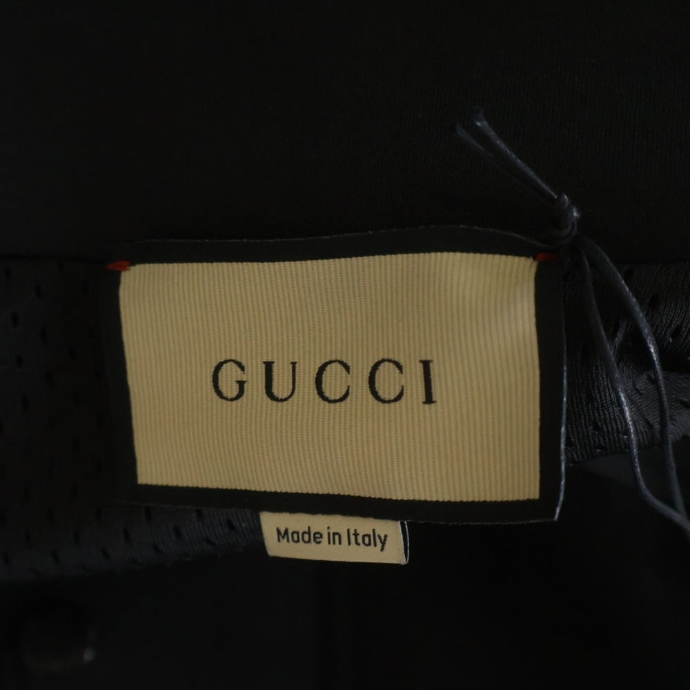 GUCCI(グッチ) ウェブストライプ ライトネオプレン ジップアップ トラック ジャケット 706437