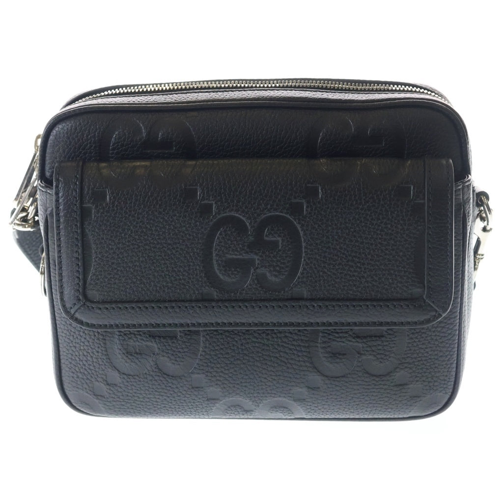 GUCCI(グッチ) ジャンボGG スモールクロスボディバッグ レザー 