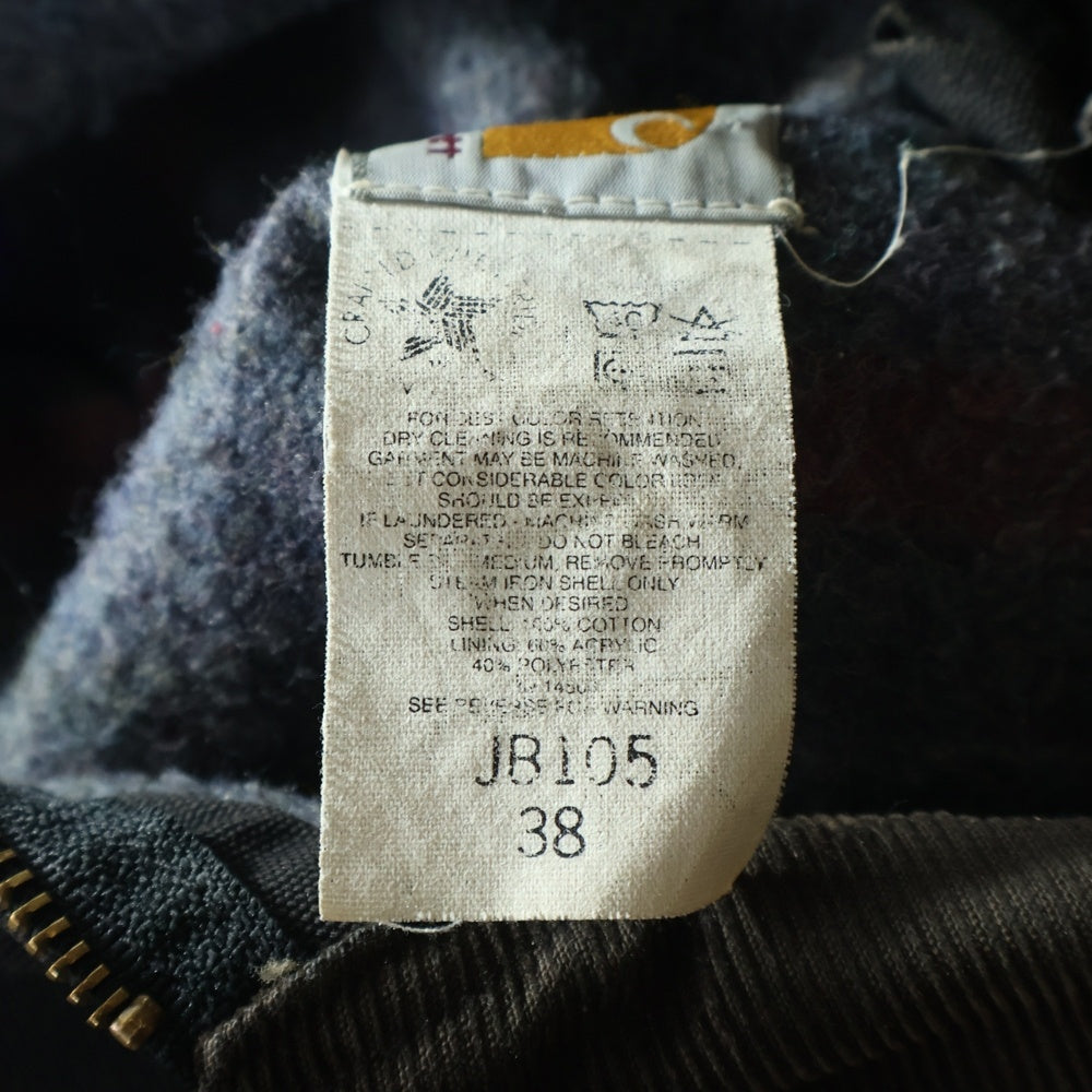 CARHARTT(カーハート) 90S DETROIT JACKET 星タグ デトロイトジャケット ブラック JB105