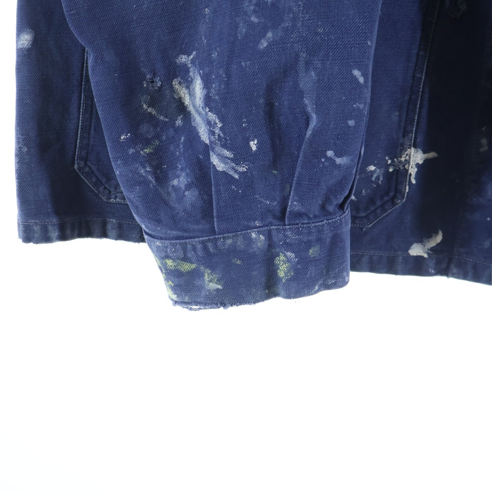 VINTAGE(ヴィンテージ) 50-60s French Work Jacket フレンチワークジャケット コットンツイル ブルー