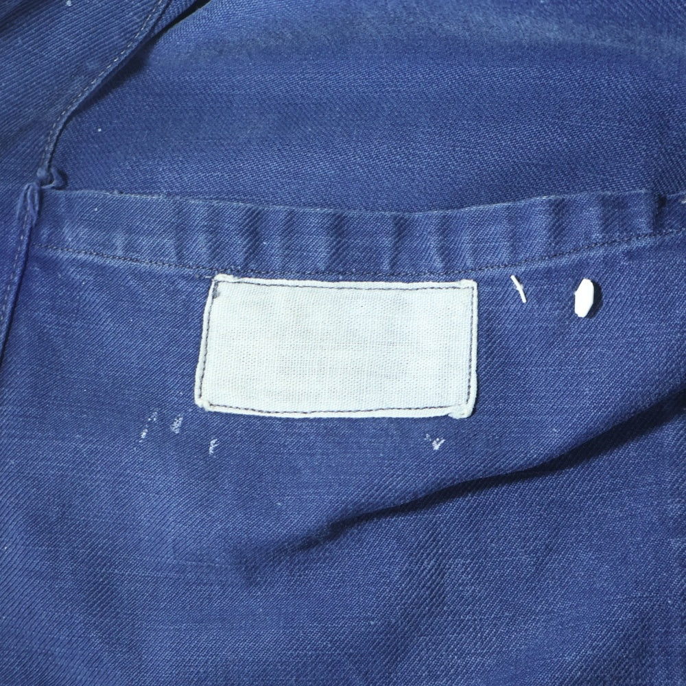 VINTAGE(ヴィンテージ) 50-60s French Work Jacket フレンチワークジャケット コットンツイル ブルー