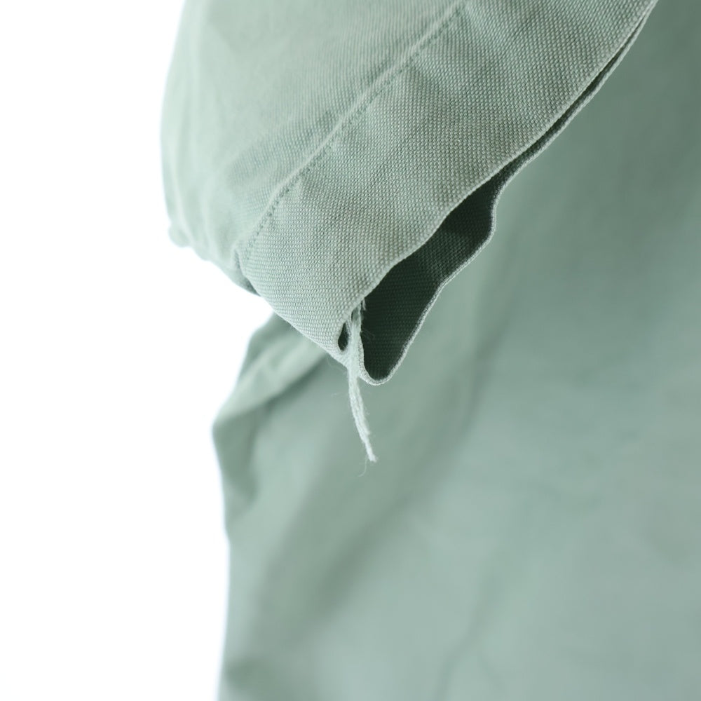 POLO RALPH LAUREN(ポロラルフローレン) COTTON SILK OPEN COLLAR S/S SHIRT コットン シルク オープンカラー 半袖シャツ グリーン