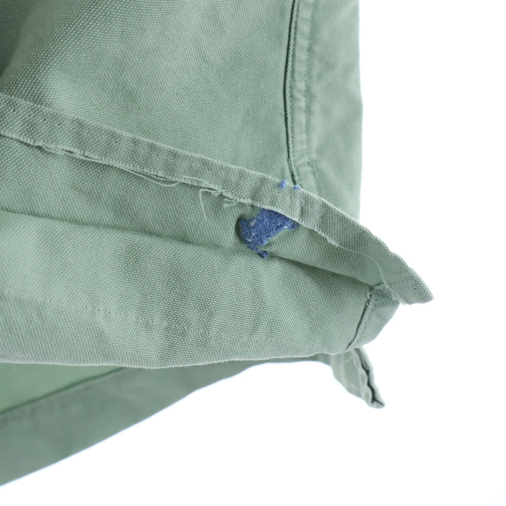 POLO RALPH LAUREN(ポロラルフローレン) COTTON SILK OPEN COLLAR S/S SHIRT コットン シルク オープンカラー 半袖シャツ グリーン