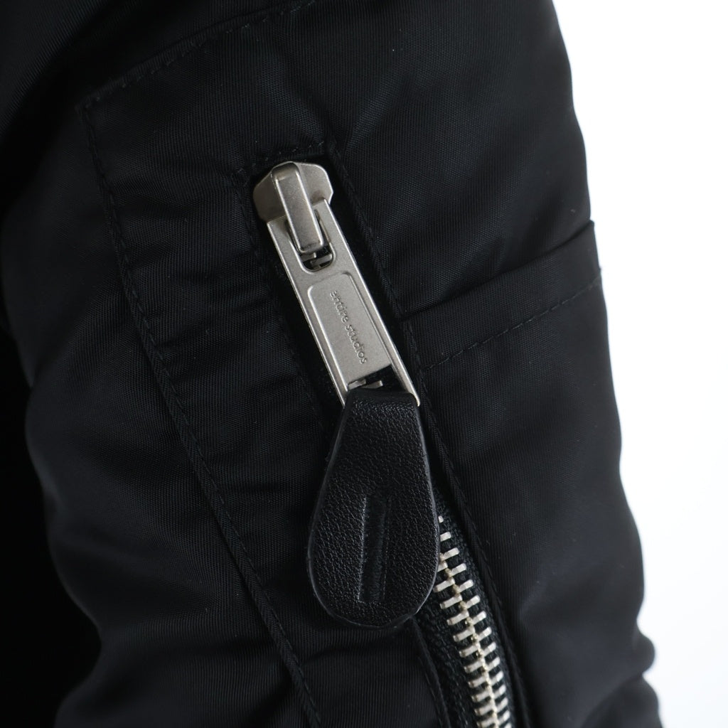 entire studios(エンタイア スタジオ) A-2 TYPE BOMBER JACKET ボンバージャケット ブラック