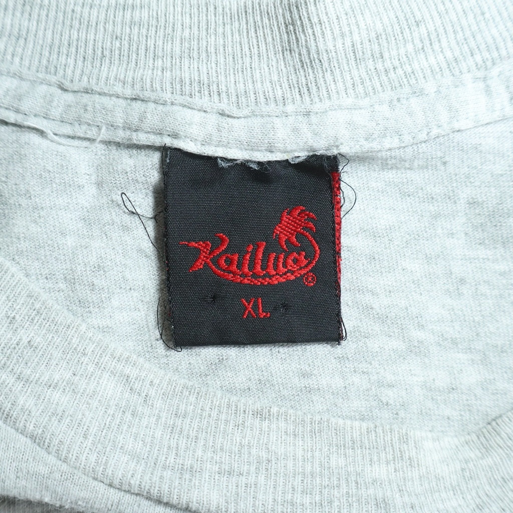 VINTAGE(ヴィンテージ) 1989 RANMA1/2 GRAPHIC TEE BY KAILUA らんま1/2 グラフィック 半袖カットソーTシャツ グレー