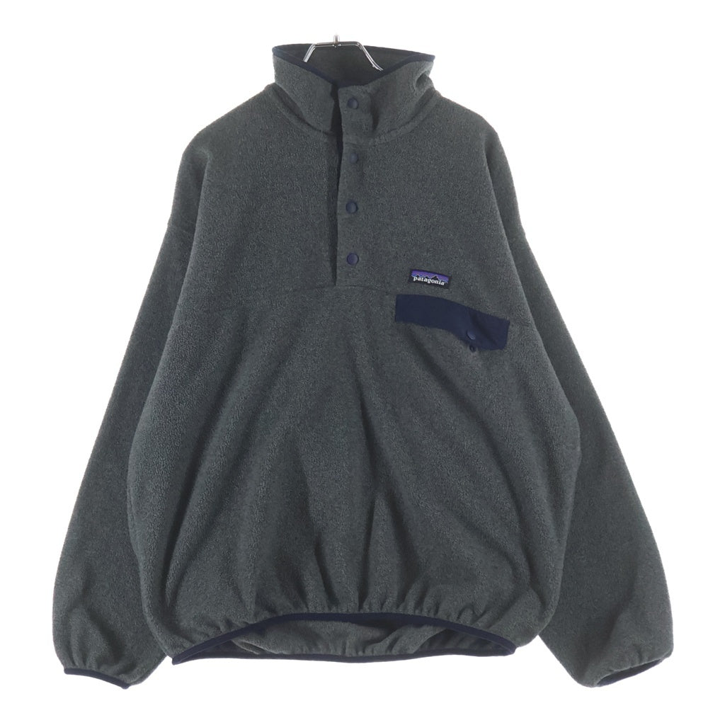 PATAGONIA(パタゴニア) 16AW SYNCHILLA SNAP T FLEECE JACKET シンチラ スナップT フリース ジャケット グレー/ネイビー 25450FA16