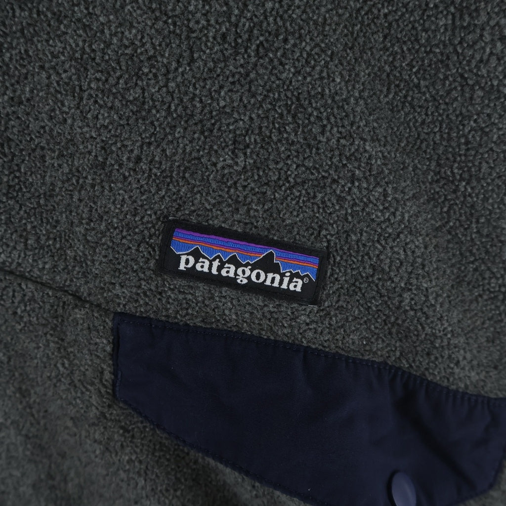 PATAGONIA(パタゴニア) 16AW SYNCHILLA SNAP T FLEECE JACKET シンチラ スナップT フリース ジャケット グレー/ネイビー 25450FA16