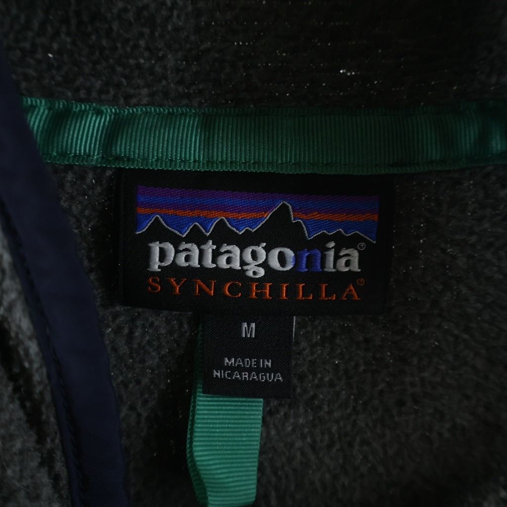 PATAGONIA(パタゴニア) 16AW SYNCHILLA SNAP T FLEECE JACKET シンチラ スナップT フリース ジャケット グレー/ネイビー 25450FA16