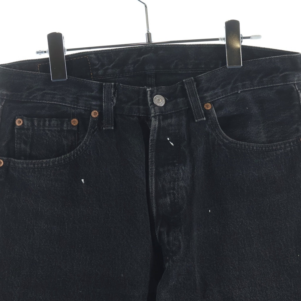 Levi's(リーバイス) 90S 501 FOR WOMEN 後染め スモールe ボタン裏刻印544 デニムパンツ ブラック