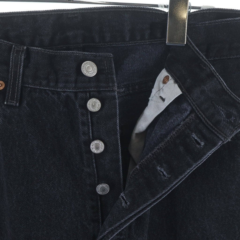 Levi's(リーバイス) 90S 501 後染め スモールe ボタン裏刻印553 デニムパンツ ブラック