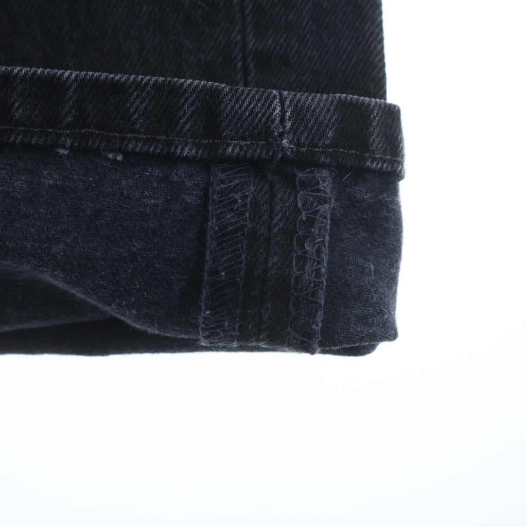 Levi's(リーバイス) 90S 501 後染め スモールe ボタン裏刻印553 デニムパンツ ブラック