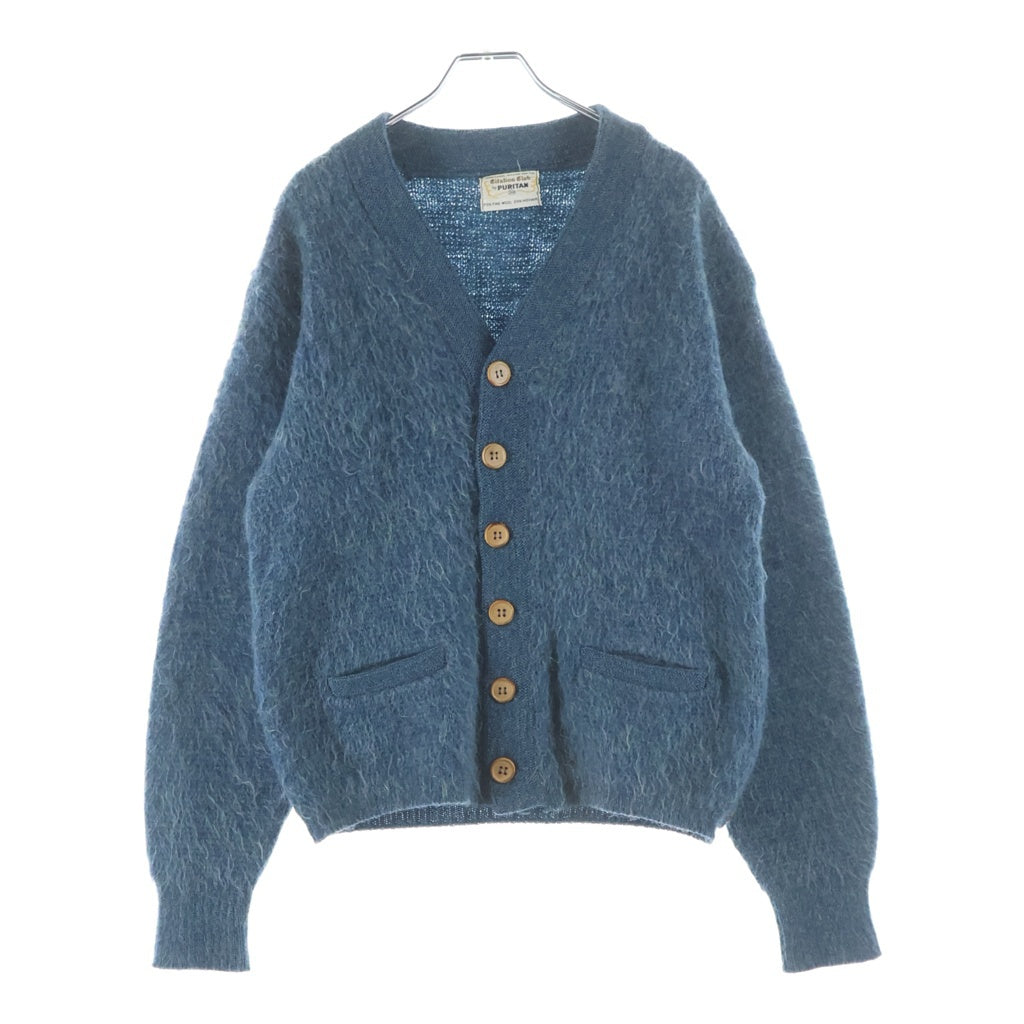 VINTAGE(ヴィンテージ) 60S PURITAN MOHAIR WOOL CARDIGANS モヘア混 カーディガン ブルー