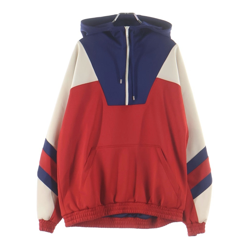 GUCCI(グッチ) Neoprene Half-Zip Webbed Jacket 706413 XJETH ハーフ