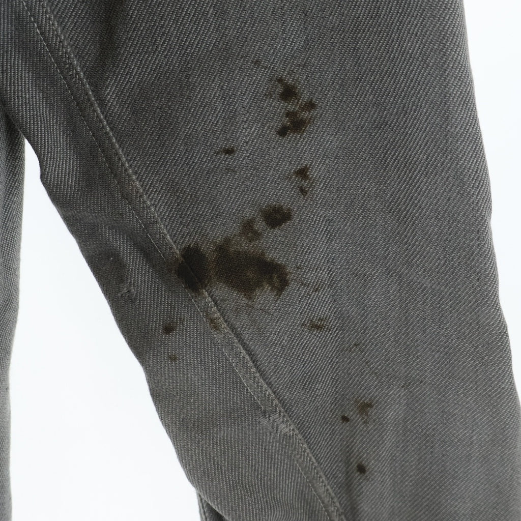 VINTAGE(ヴィンテージ) 30-40S MONTGOMERY WARD CHAMBRAY WORK SHIRT マチ 耳付き シャンブレー ワーク シャツ ブラック