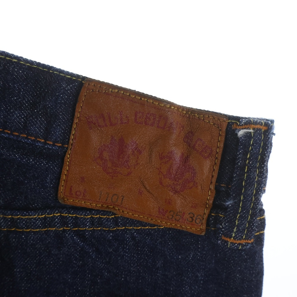 FULLCOUNT(フルカウント) 1101 Straight Denim 13.7oz 隠しリベット ストレートレートデニム パンツ インディゴ