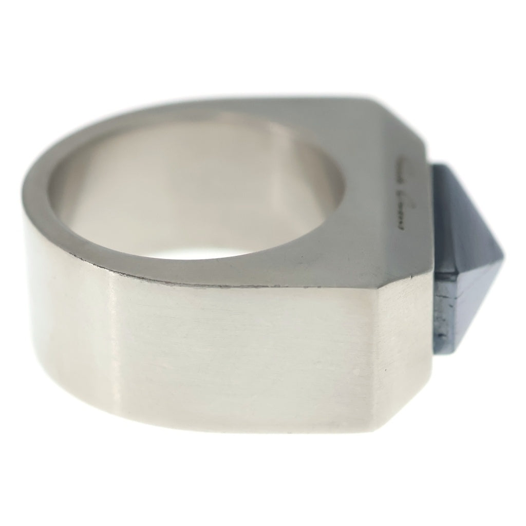 Rick Owens(リックオウエンス) Quartz Pyramid Ring クォーツ ピラミッド リング シルバー