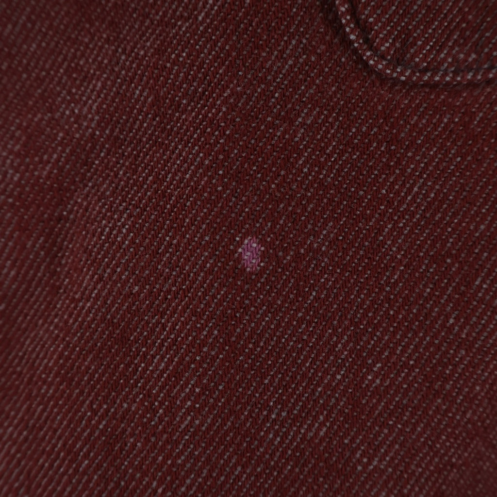 FIVE BROTHERS(ファイブブラザー) 60S 森タグ FLANNEL L/S SHIRT フランネル 長袖シャツ レッド