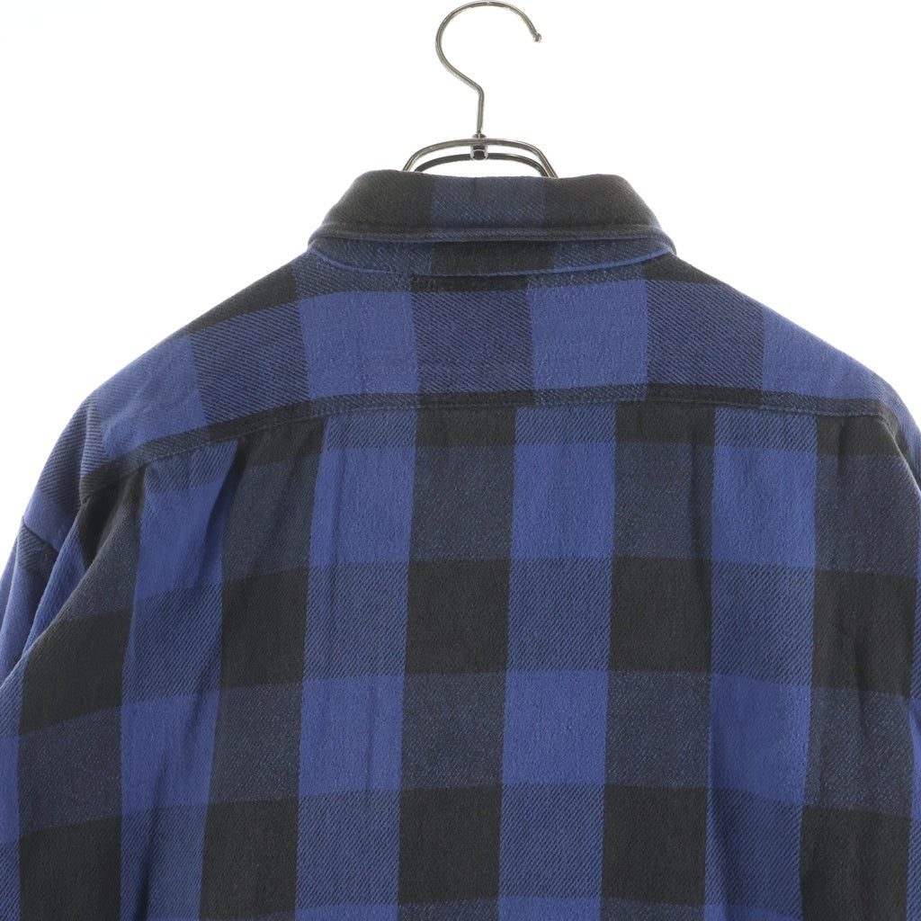 FIVE BROTHERS(ファイブブラザー) 90S FLANNEL CHECK L/S SHIRT フランネルチェック長袖シャツ ブラック/ブルー